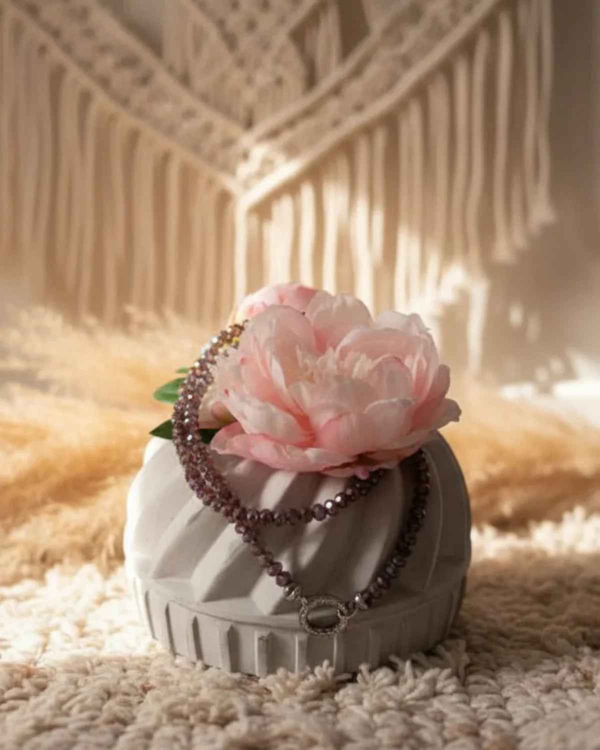 Vario Kette Lila Colorful Kette Variokette_lang_Purple Purplerose Fashion