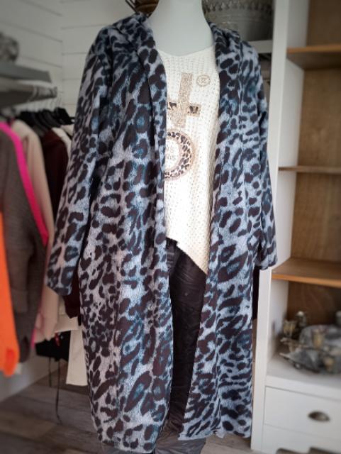 Sweaty Mantel Leo Blau