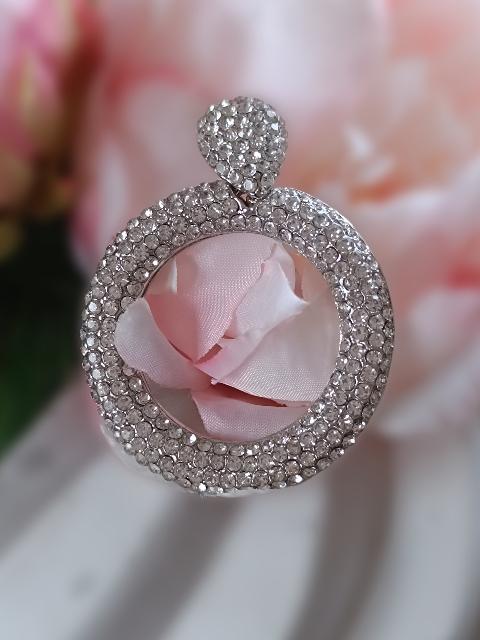 Vario Clip Anhänger Silber Kreis