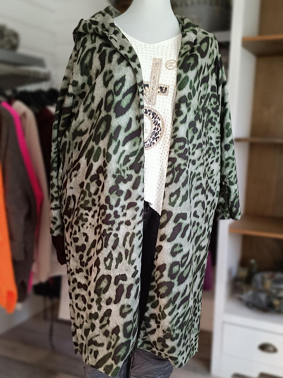 Sweaty Mantel Khaki Leo