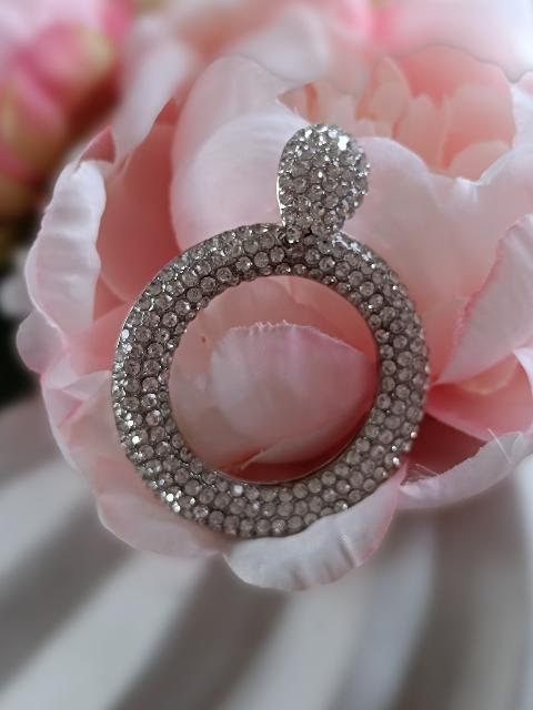 Vario Clip Anhänger Silber Kreis