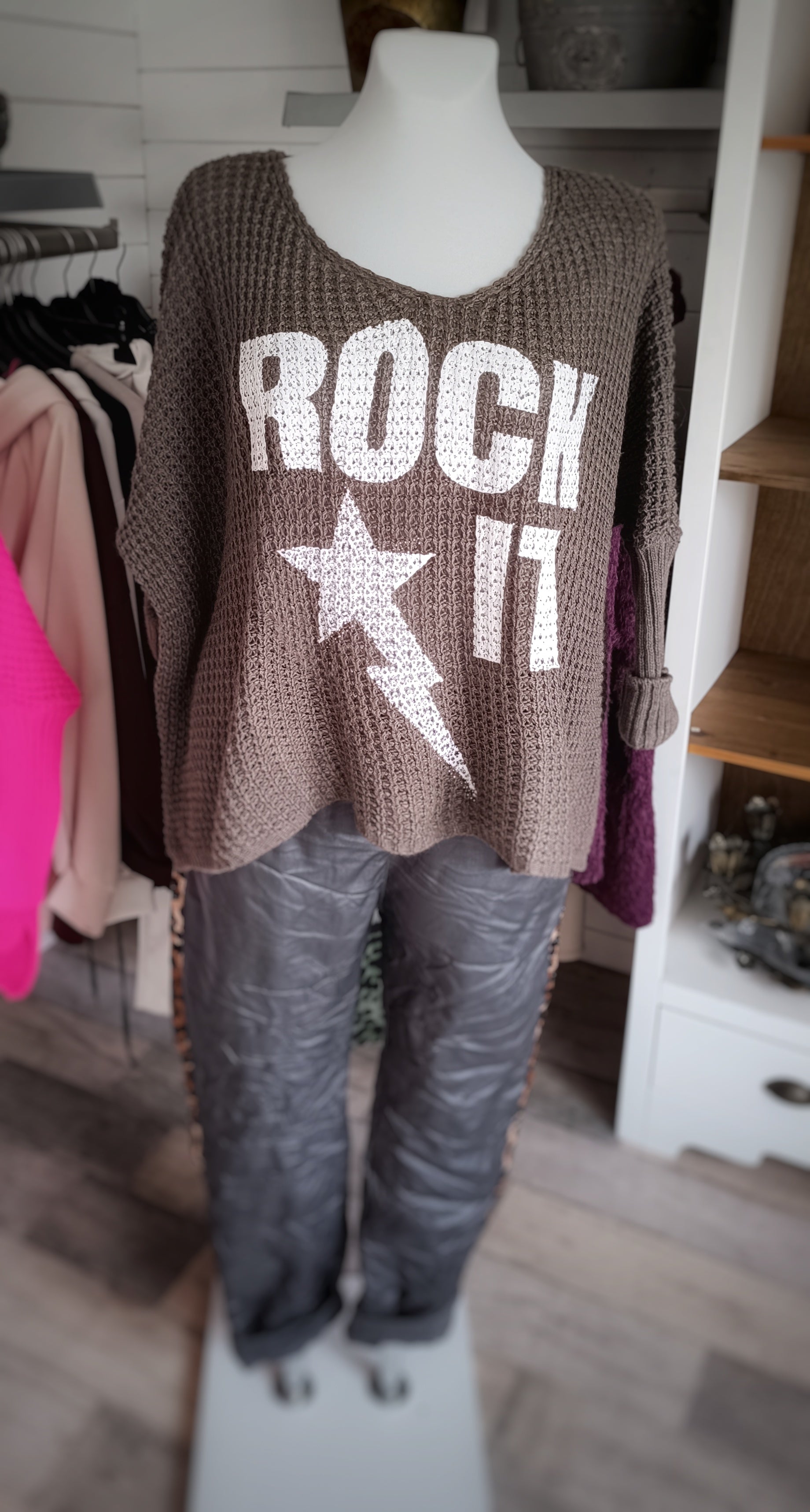 Pulli Rock It Taupe